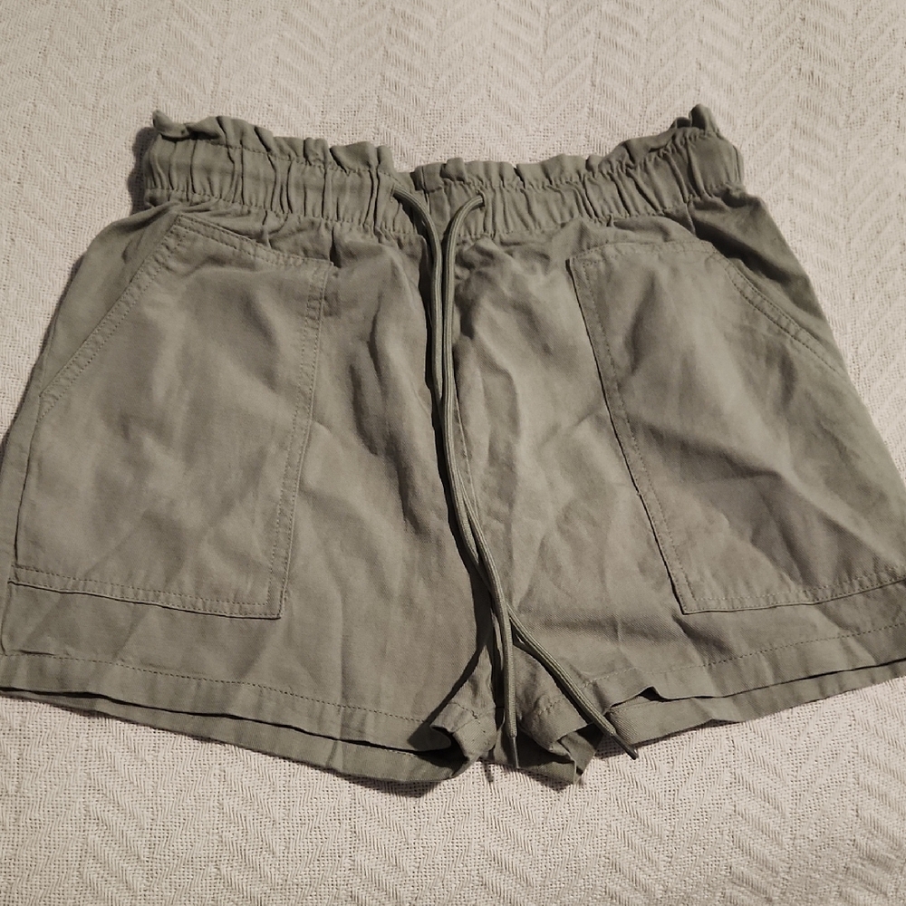 Charlotte Russe High Waist Green Shorts